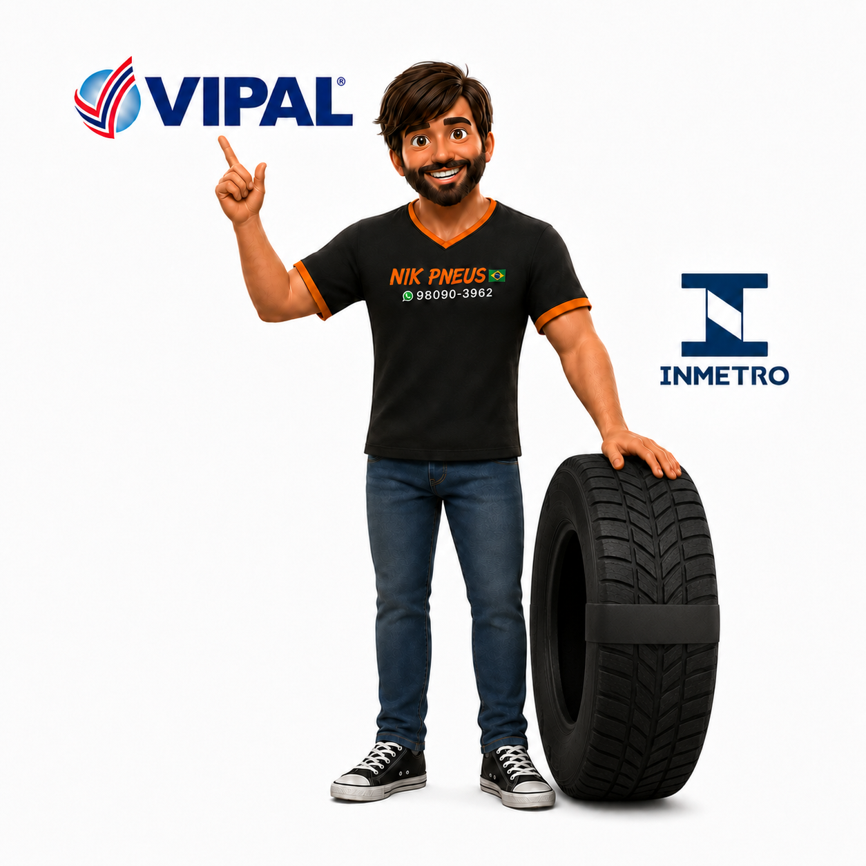 Pneu Remold Vipal